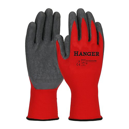 Gants de travail H-Dex enduit latex T 11 en paire de 12 - HANGER - 300018