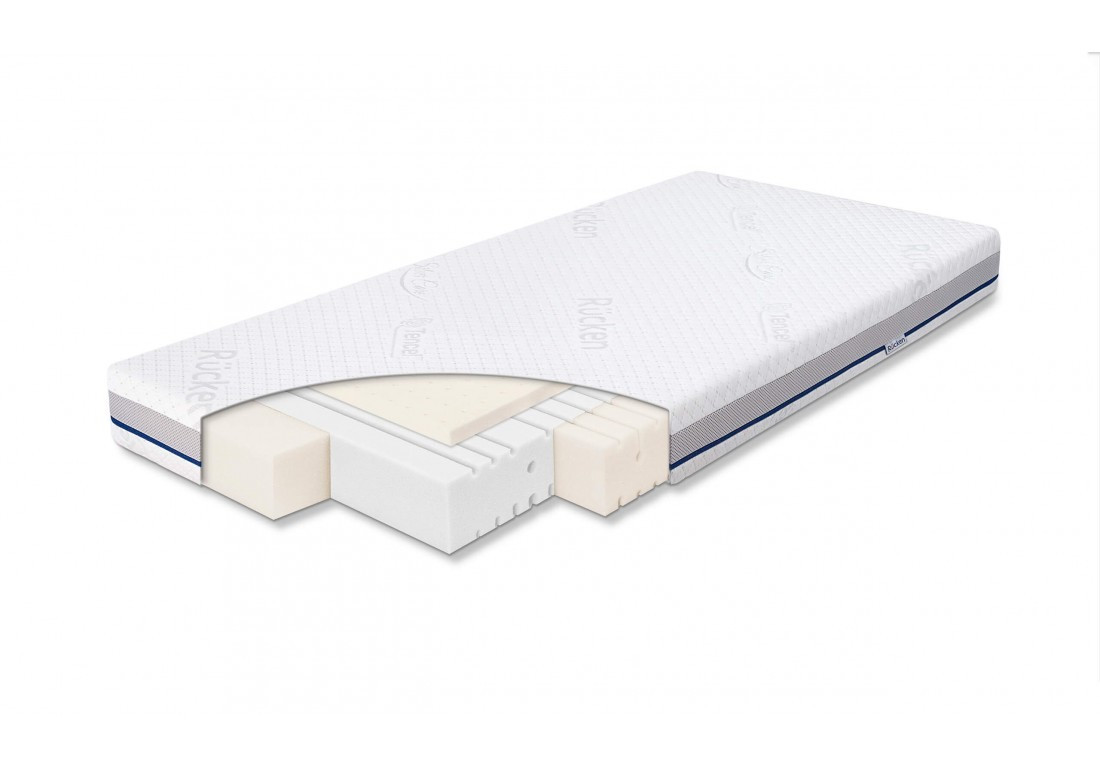 Materac H2 H3 pianka-lateks Stabil 120x60 Rucken