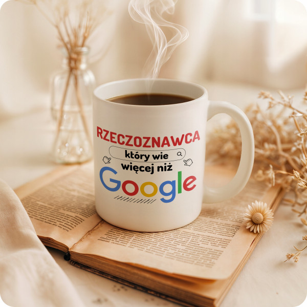 Kubek Dla Rzeczoznawcy na Prezent z Nadrukiem ze Zdjęciem 330 ml PoliDraw