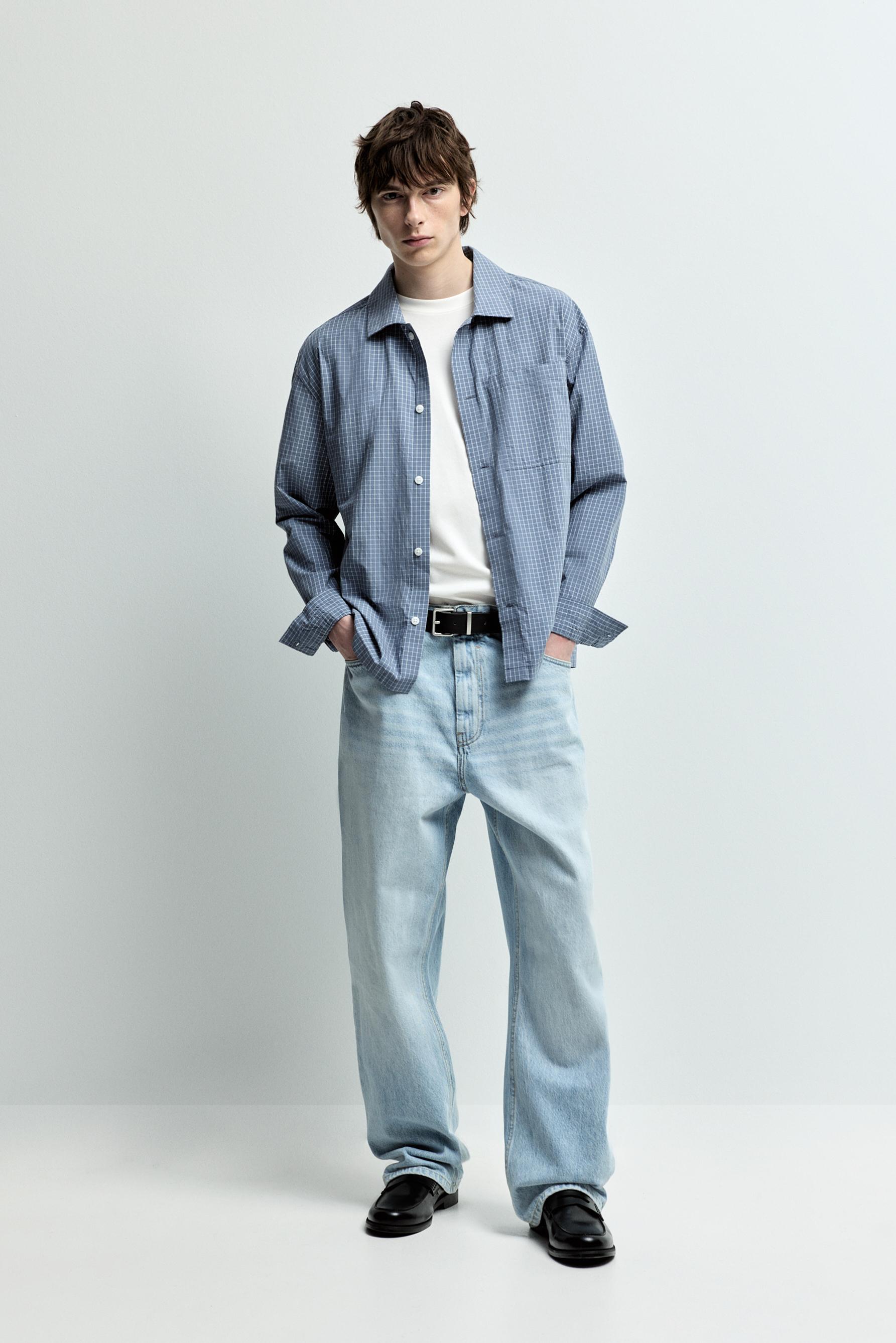 Camisa popelín boxy fit