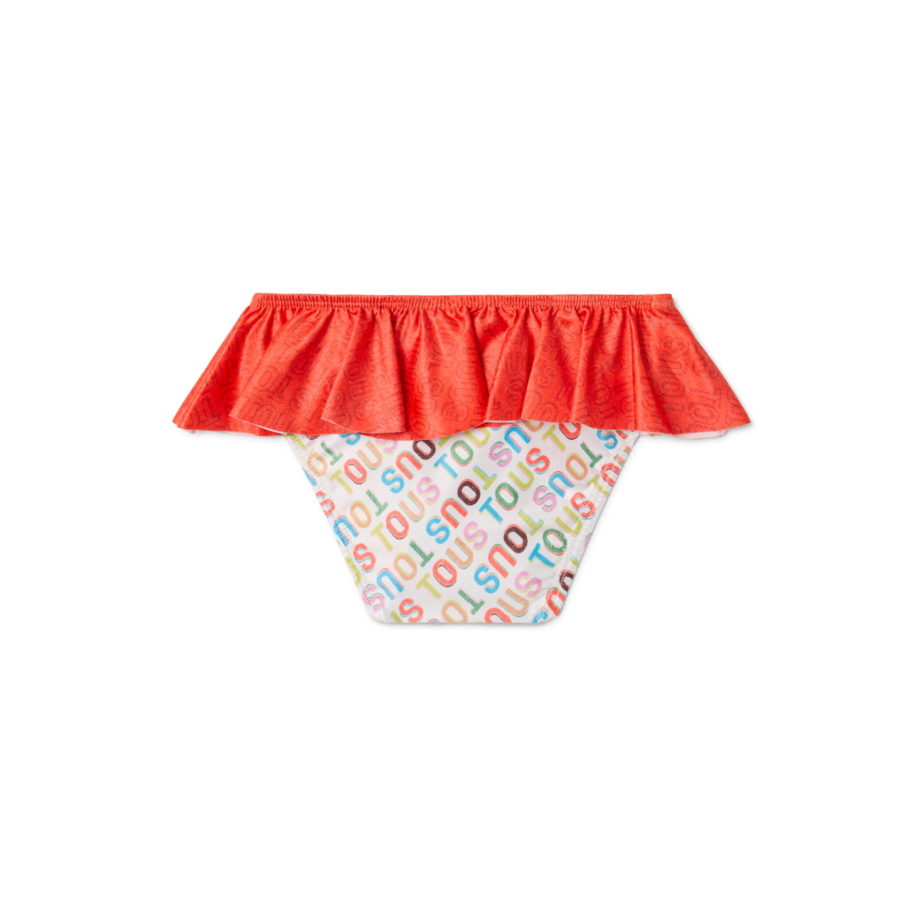Culetín de niña Logo naranja