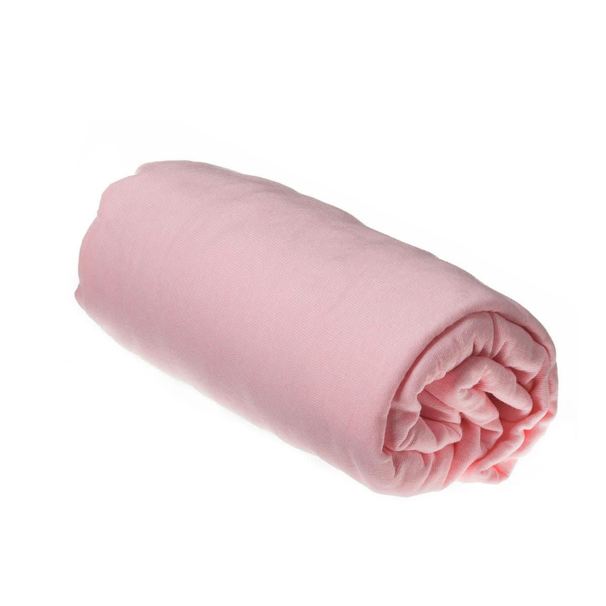 DULCE - Lot de 2 Draps-housse 90x140 cm viscose de bambou rose