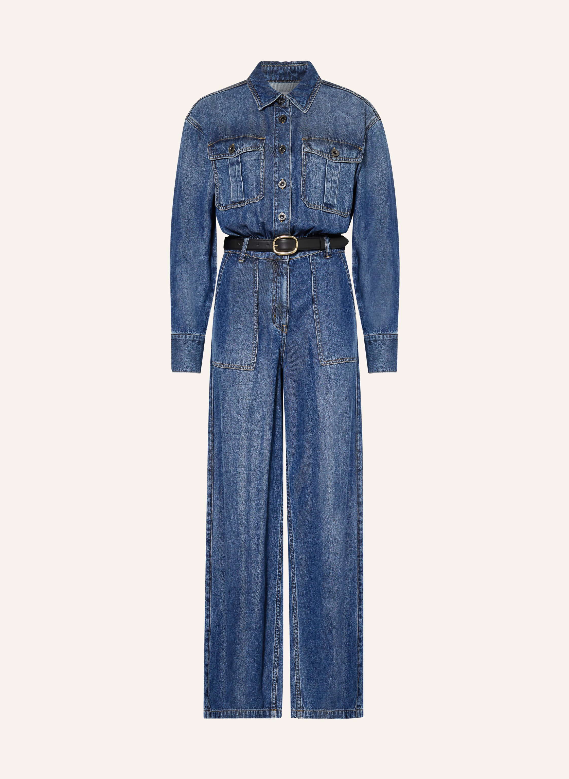 self-portrait Jeans-Jumpsuit