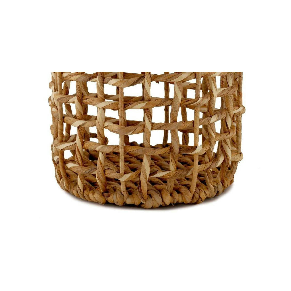 JACINTHE - Corbeille à papier en jacinthe d'eau 27x29cm