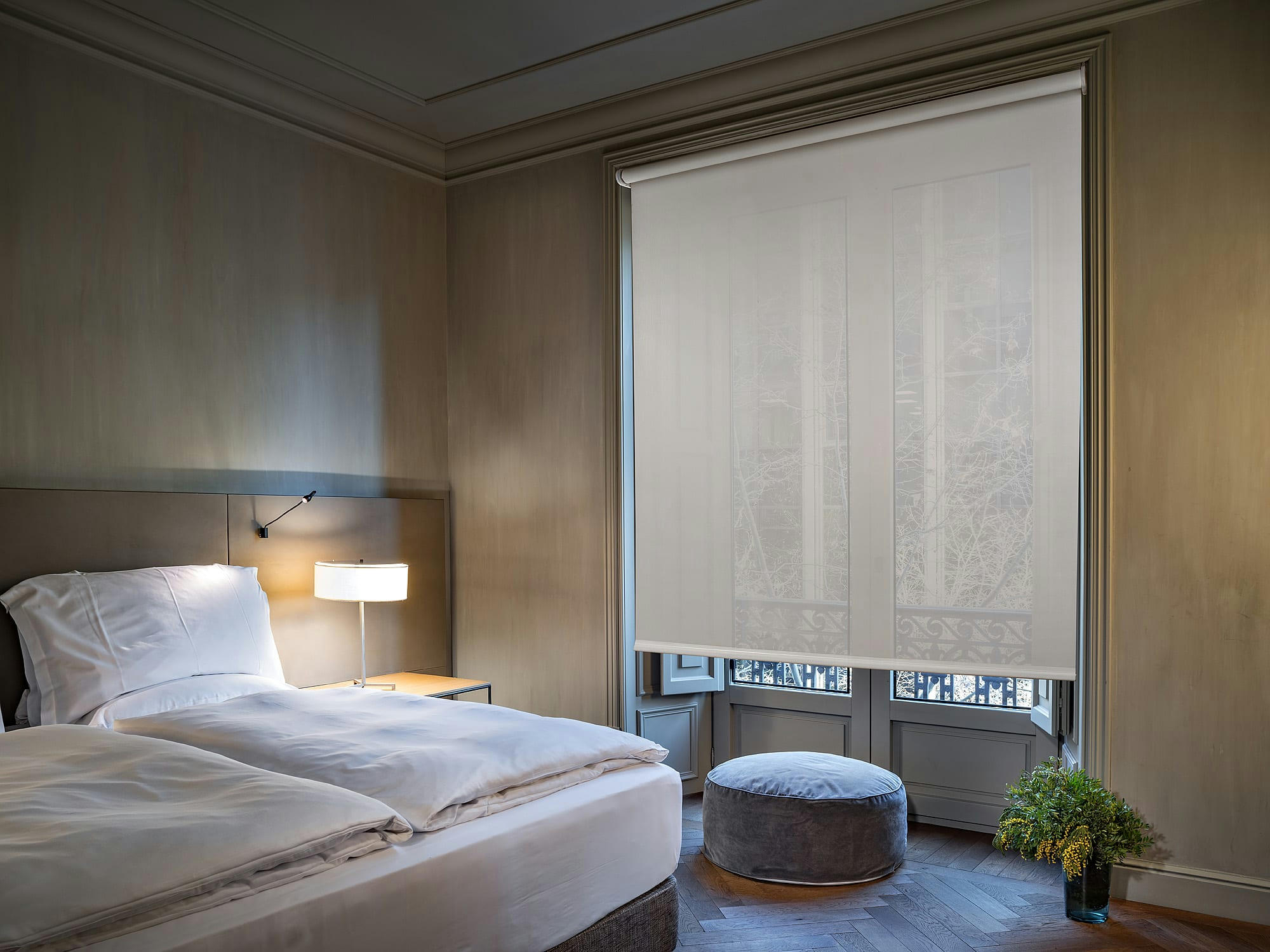 SCREEN - Store enrouleur blanc 150 x 250 cm