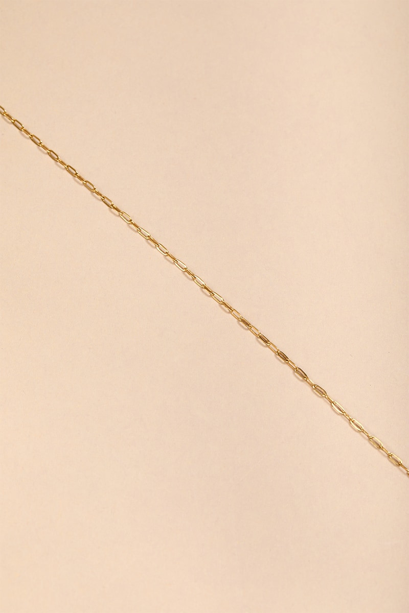 Mary Stainless Steel Paperclip Bracelet