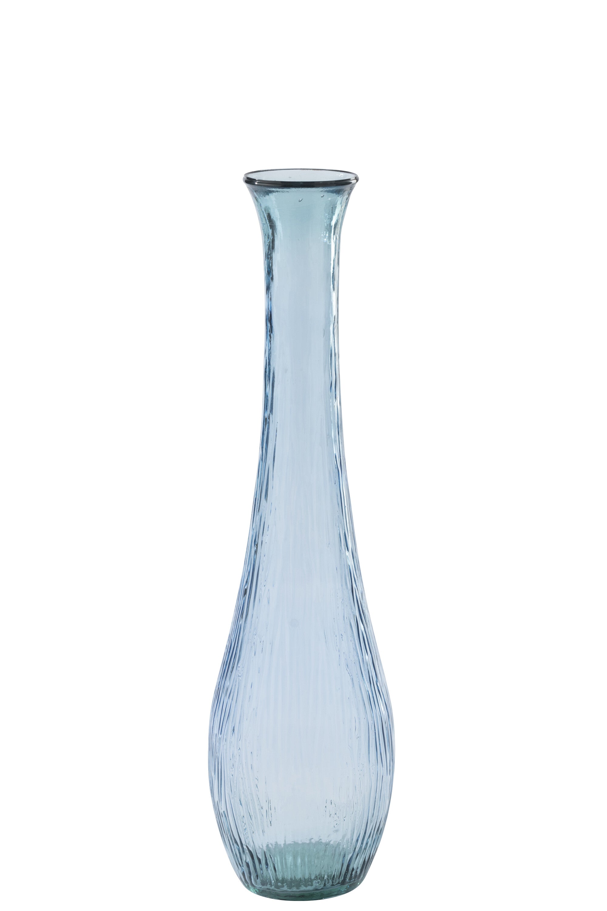 J-Line vloervaas - glas - lichtblauw