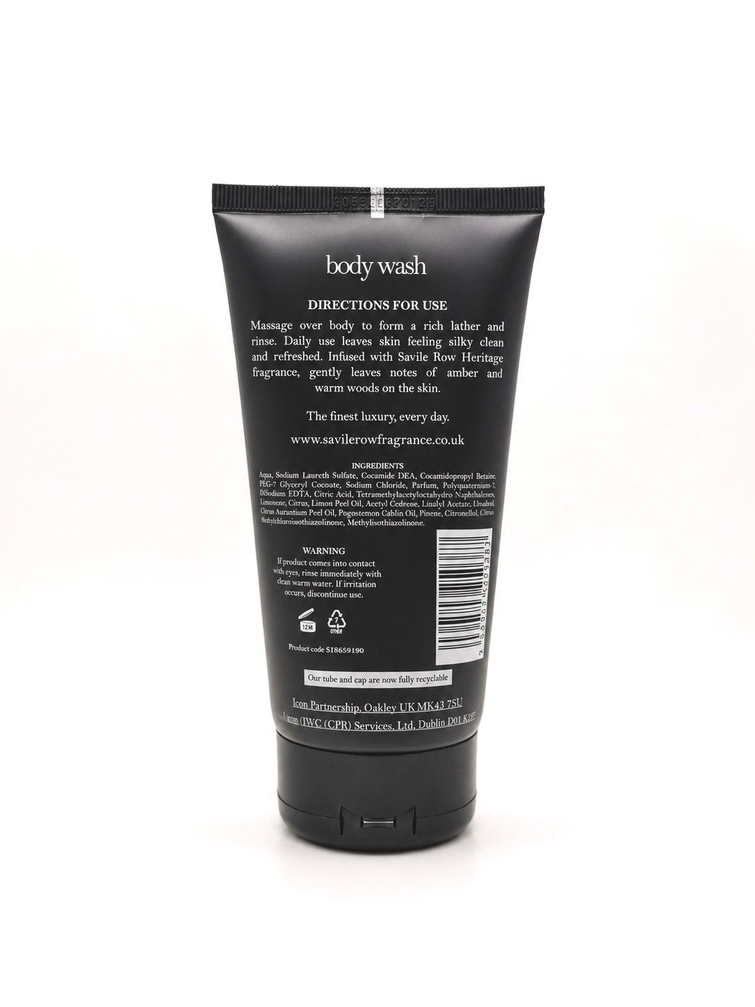 Savile Row Company London Heritage Body Wash 150ml