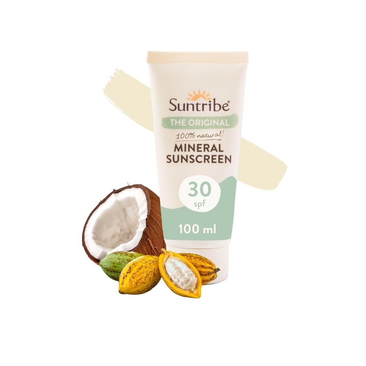 Suntribe Natural Mineral Sunscreen Lotion SPF 30 100ml