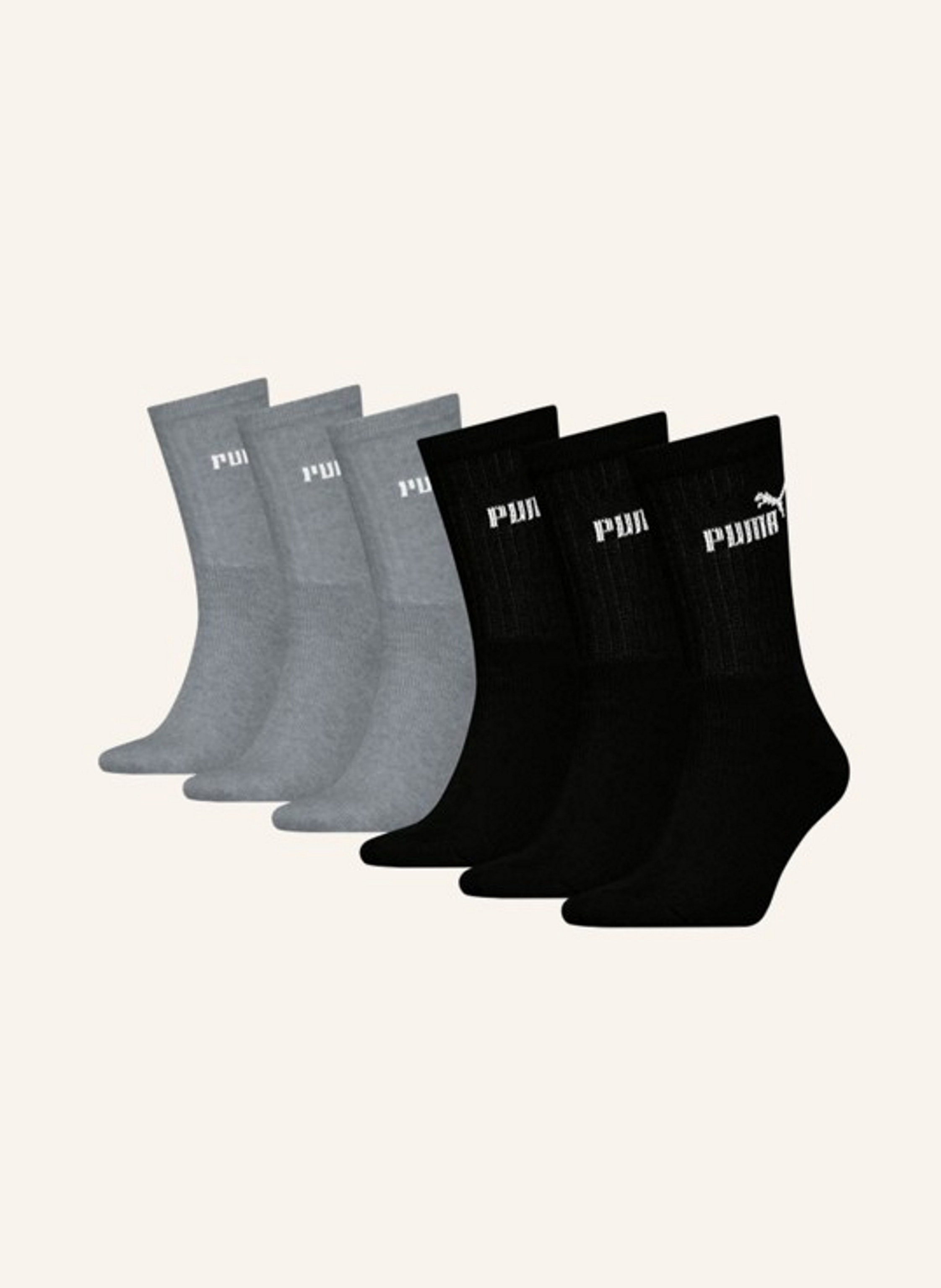 PUMA Sportsocken ELEMENTS 6-PACK