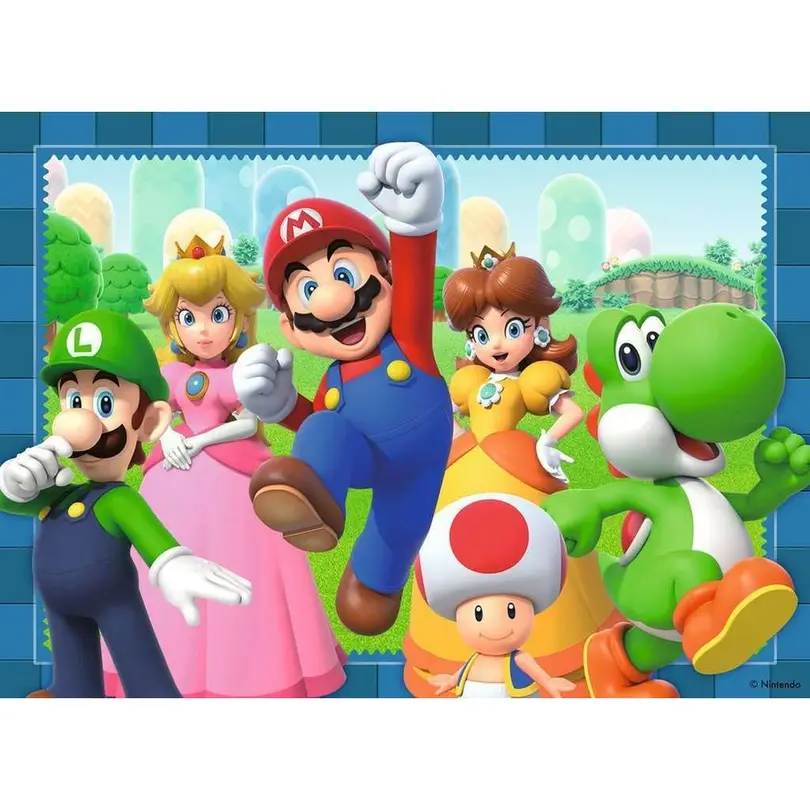 Puzzle 4er-Set Super Mario