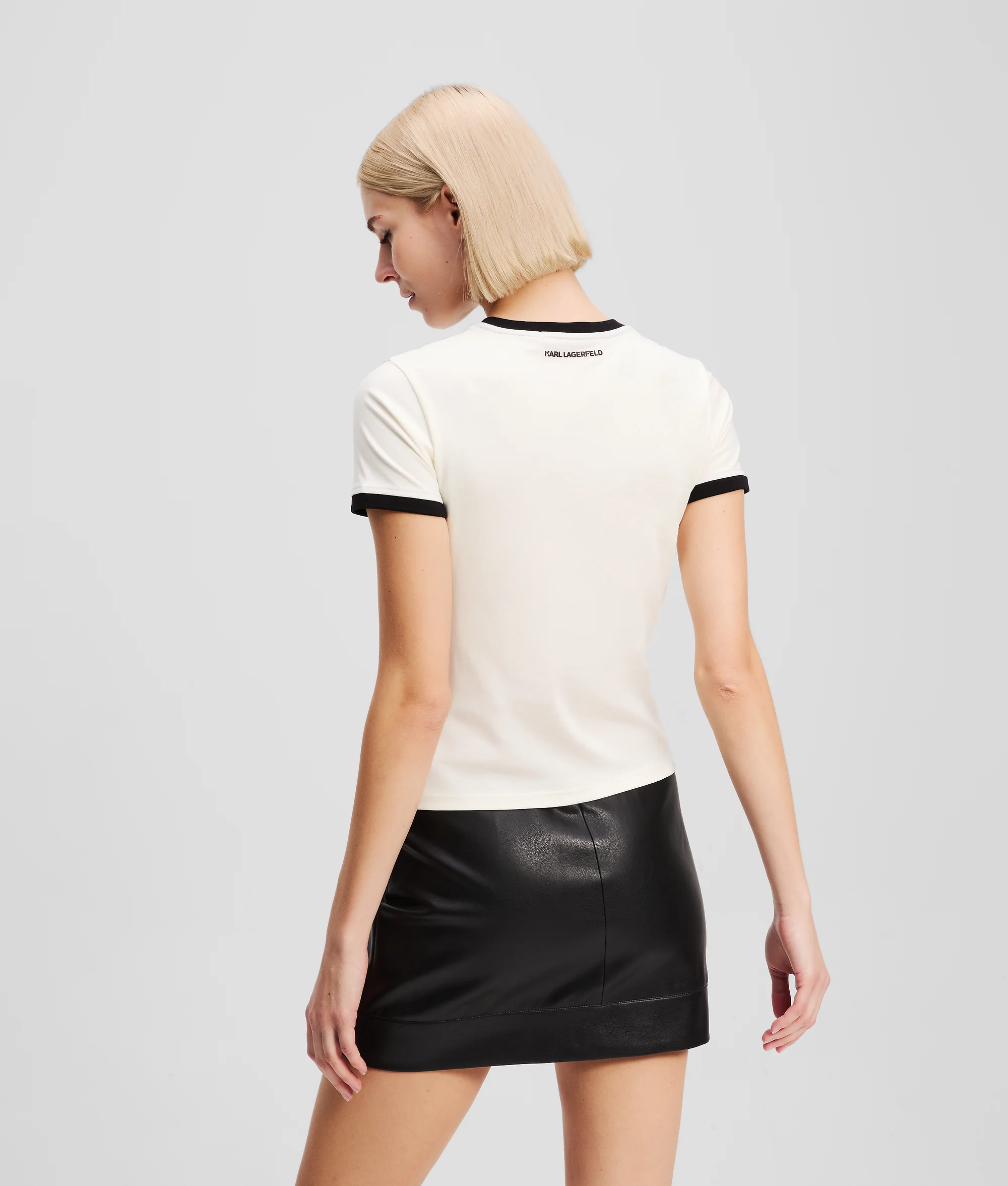Contrast piping Ikon T-shirt