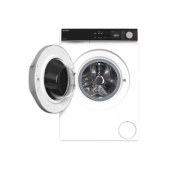 Lave-linge frontal 1400 tours/min blanc Sharp ESNFB8143WC