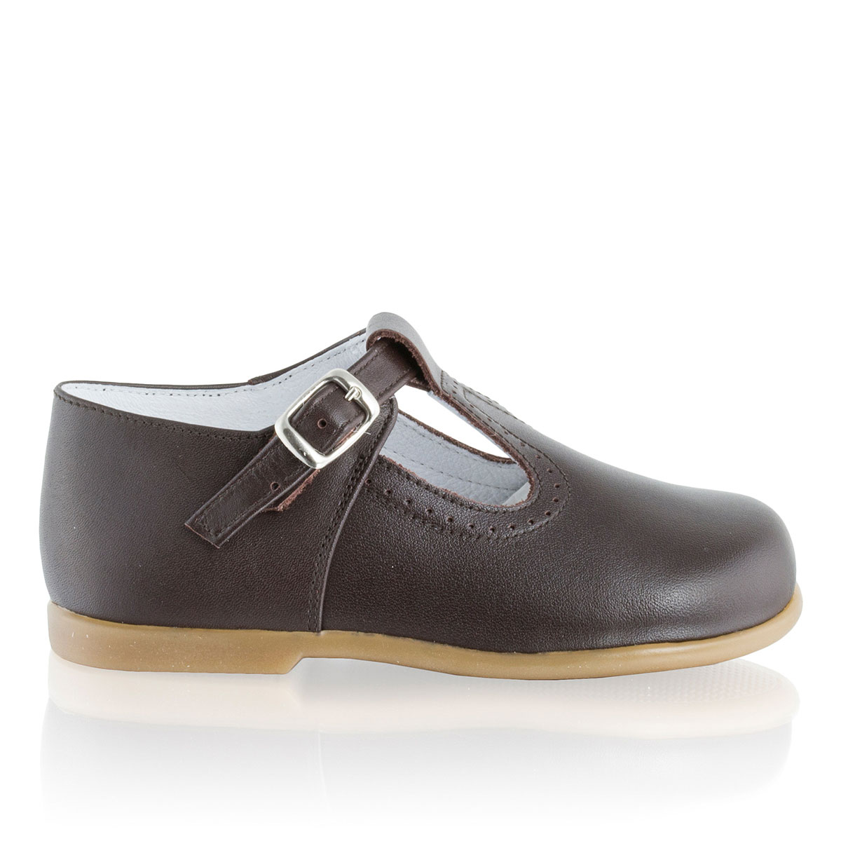 Russell & Bromley BUCKLE T T Bar Buckle Pram Shoe