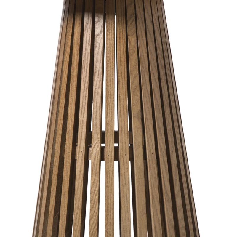 Bijzettafel Japandi rond - bruin - &Oslash;40x50 cm