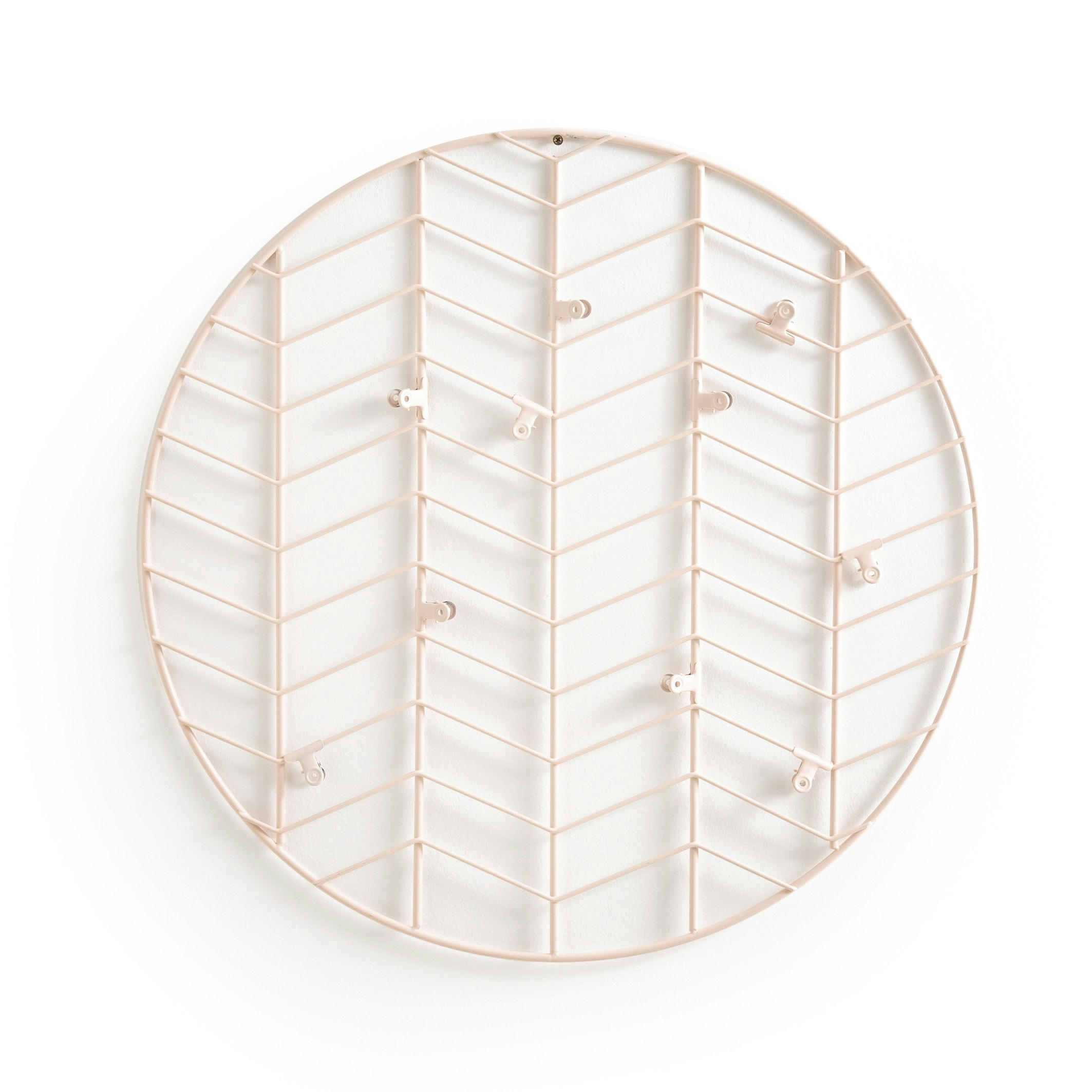Cadre pêle-mêle filaire rond Ø60 cm, Piloua