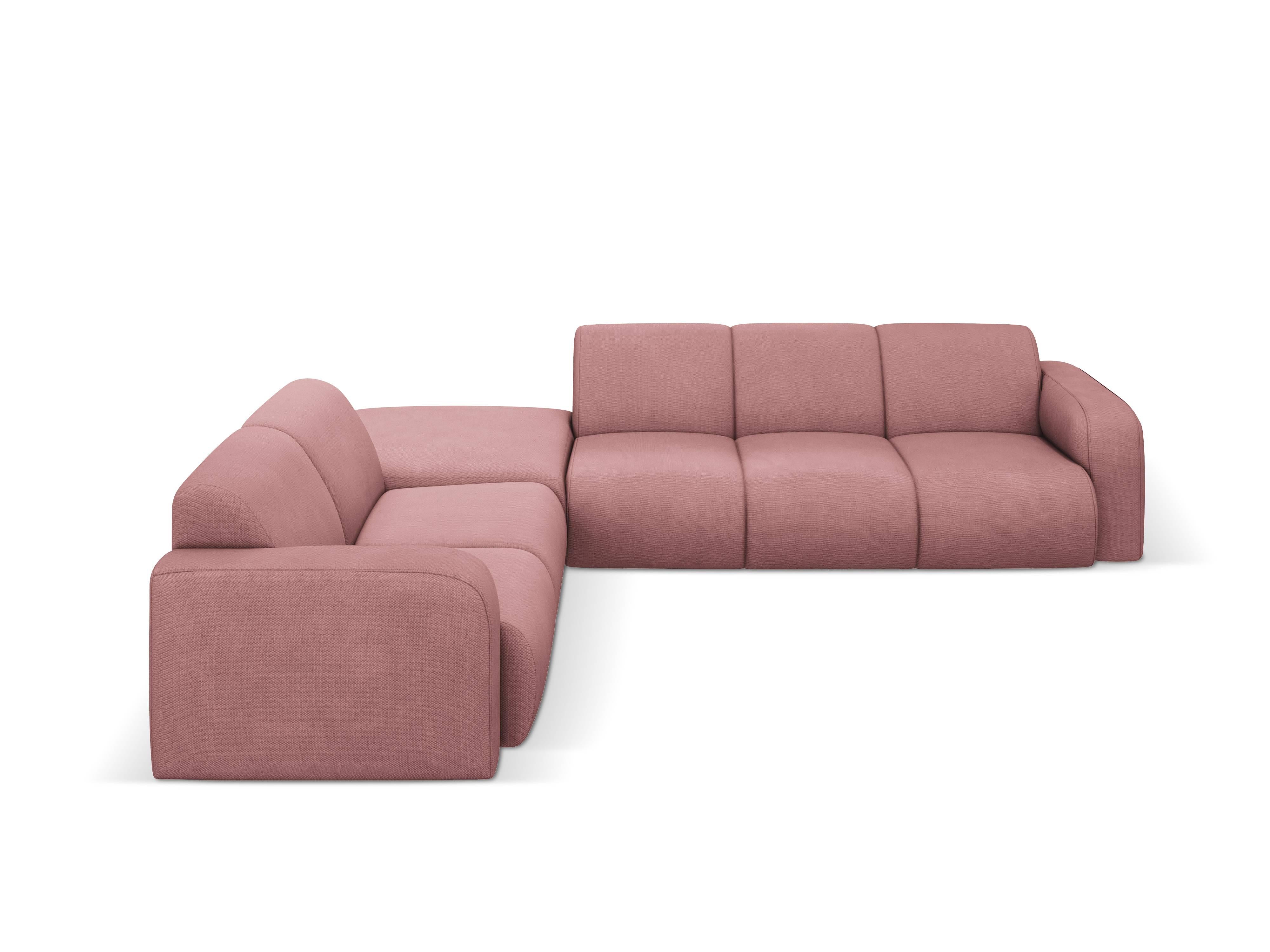 Hoekbank Lola links met hocker