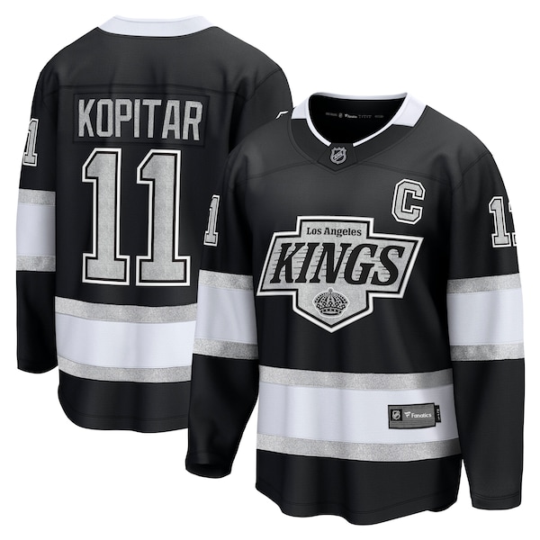 Anze Kopitar Los Angeles Kings  Home Premier Breakaway Player Jersey - Black