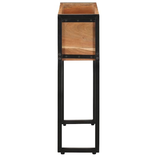NNEVL Planter 60x20x68 cm Solid Acacia Wood
