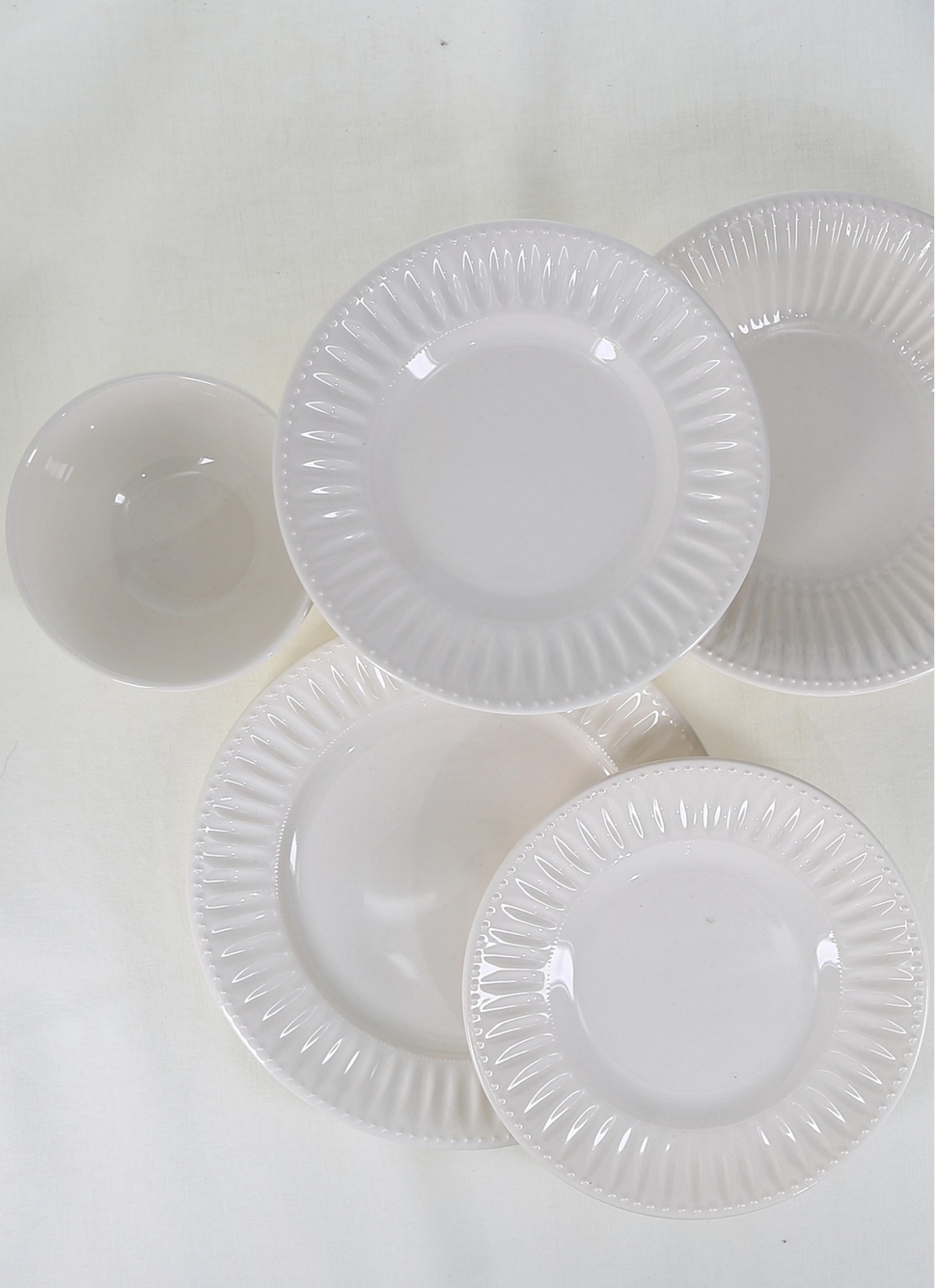 COUPELLE EN FAÏENCE CREME