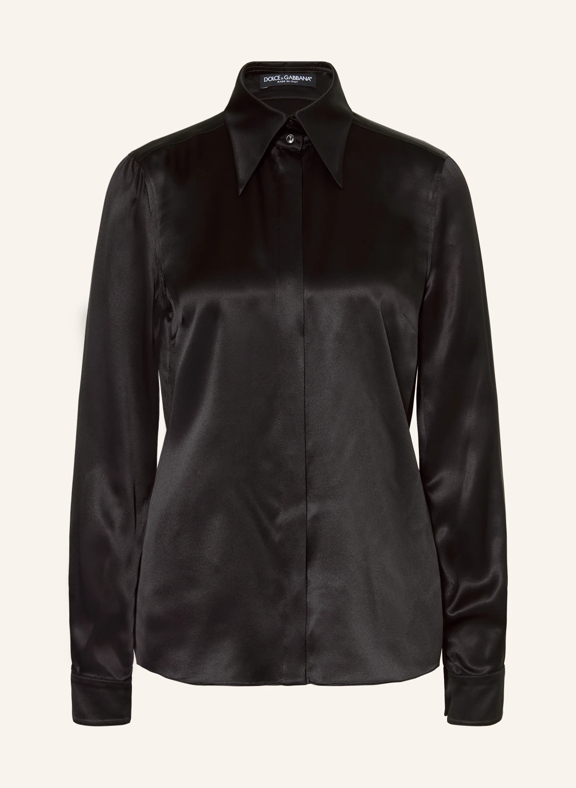 DOLCE & GABBANA Hemdbluse aus Seide