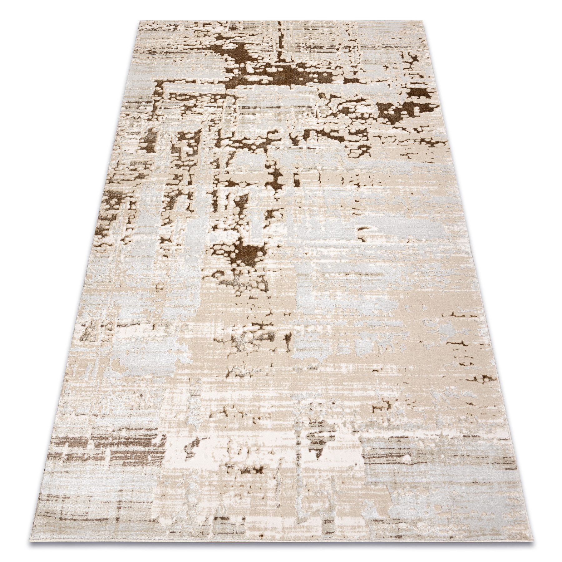 Dywan ALLURE 4642 Vintage - Strukturalny, stylowy, glamour beż 80x150 cm