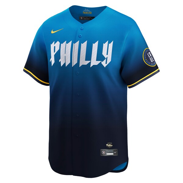 Zack Wheeler Philadelphia Phillies Nike City Connect Limited Jersey - Blue