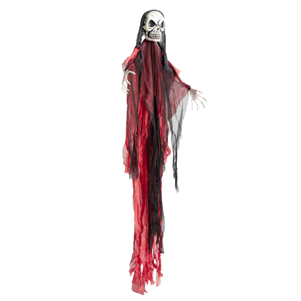 Squelette à suspendre Halloween faucheur H210cm