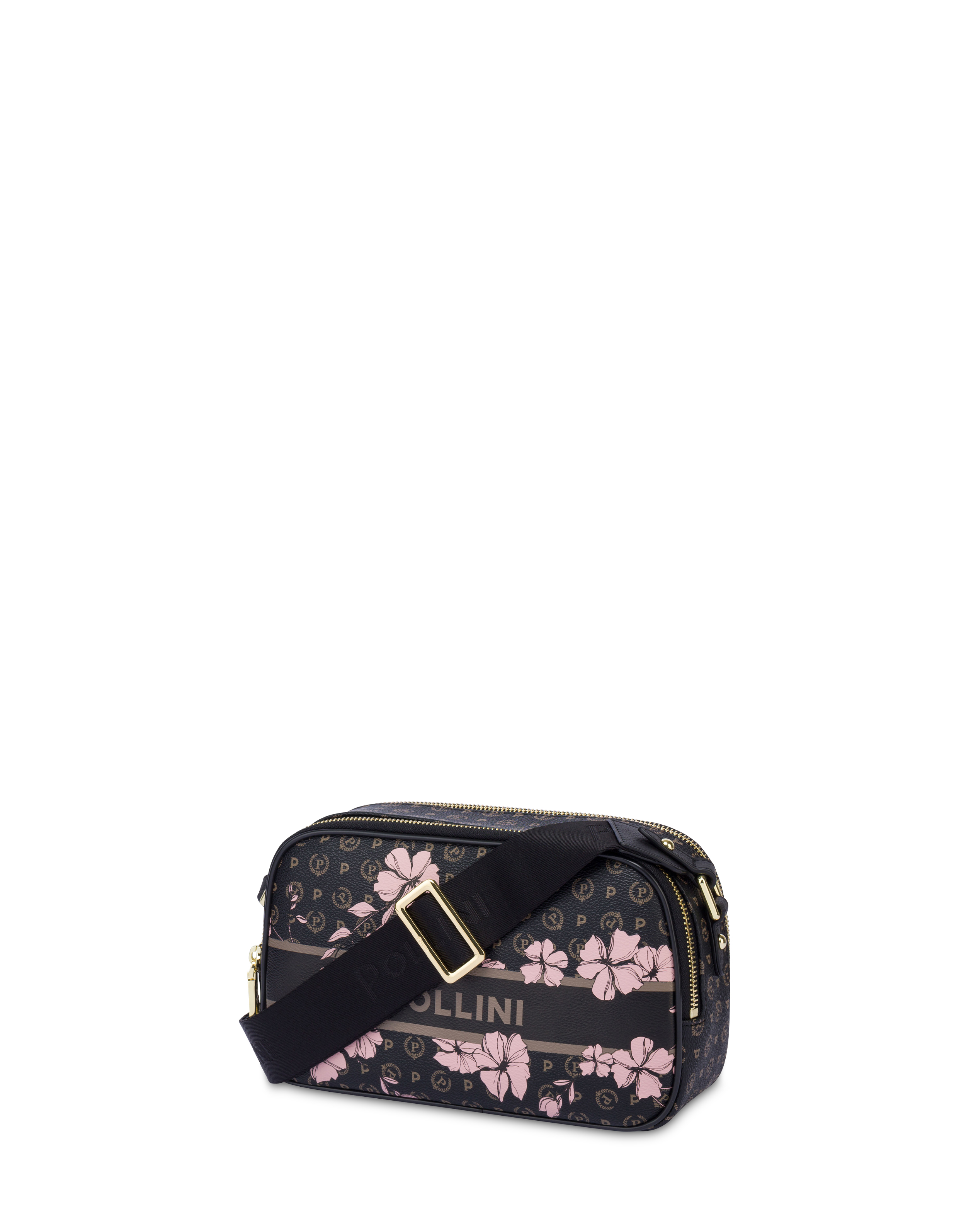 Camera Bag In Heritage Marina Flower Nero/nero