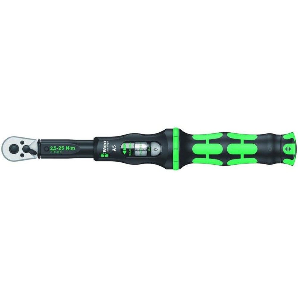 MOMENTNØKKEL WERA CLICK-TORQUE A 5 2,5-25 NM