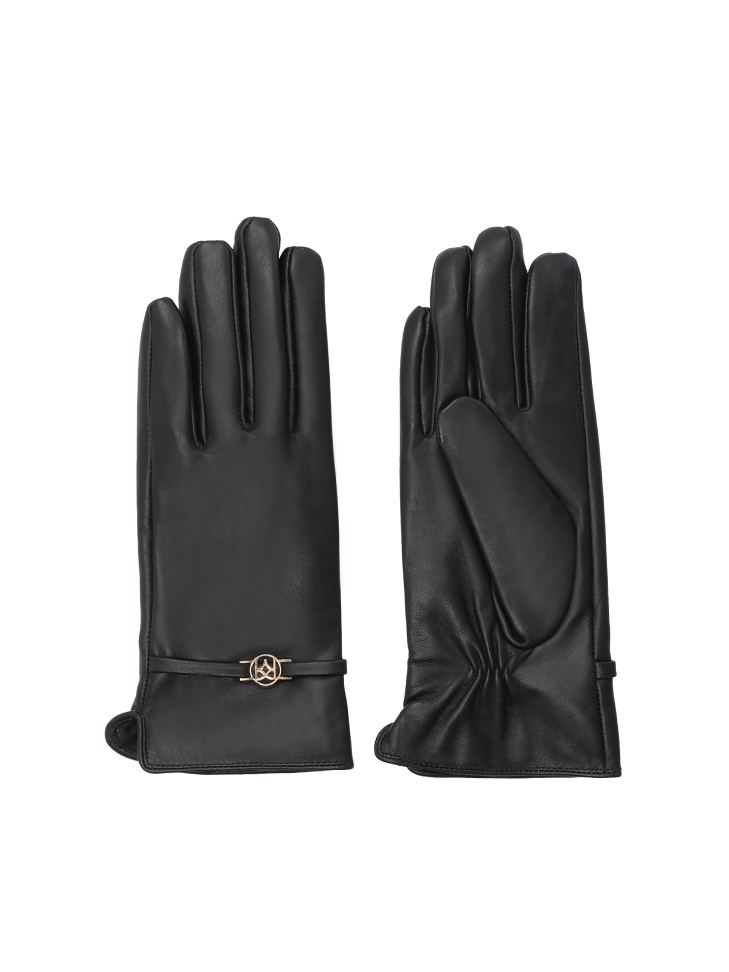 Ladies' black gloves
