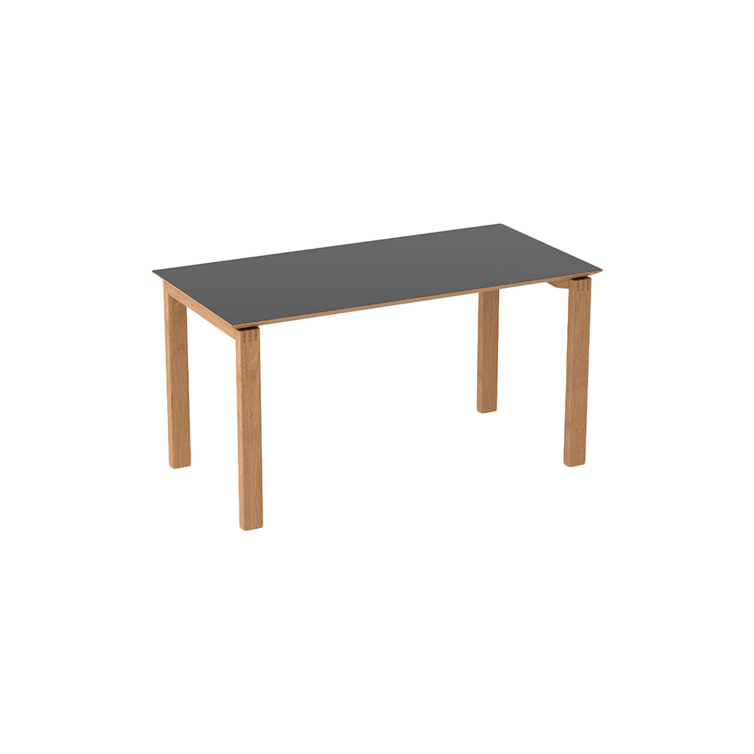 BPS176 Table, untreated oak/4166 charcoal