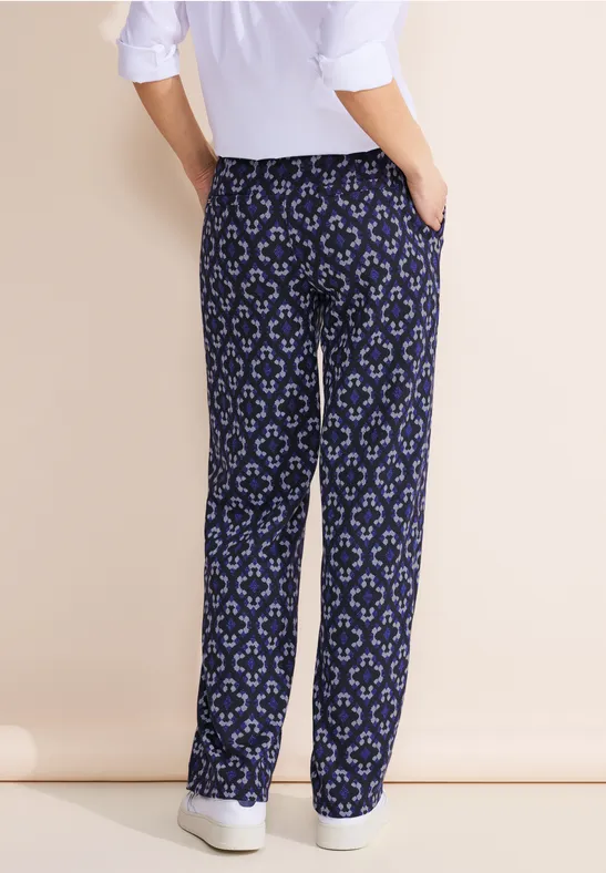 Casual Fit Jacquard Hose