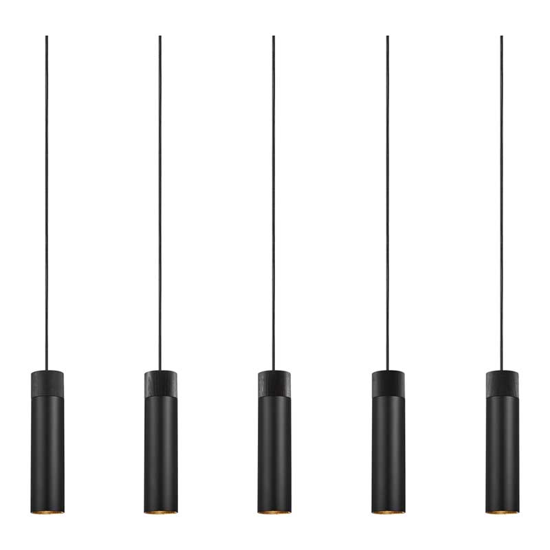 Nordlux Tilo Hanglamp - 5-lichts GU10 - Zwart