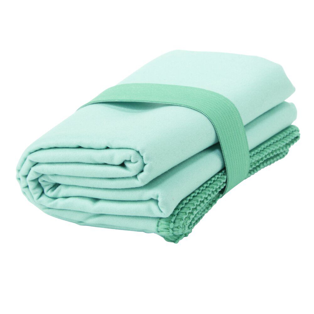 Serviette microfibre bleue 60 x 85 cm