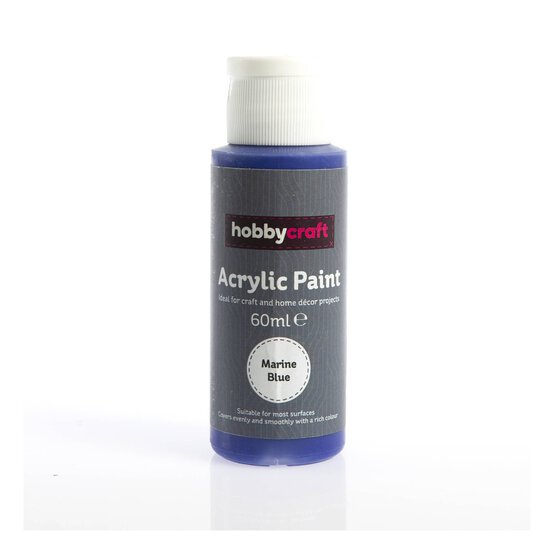 Marine Blue Acrylic Craft Paint 60ml