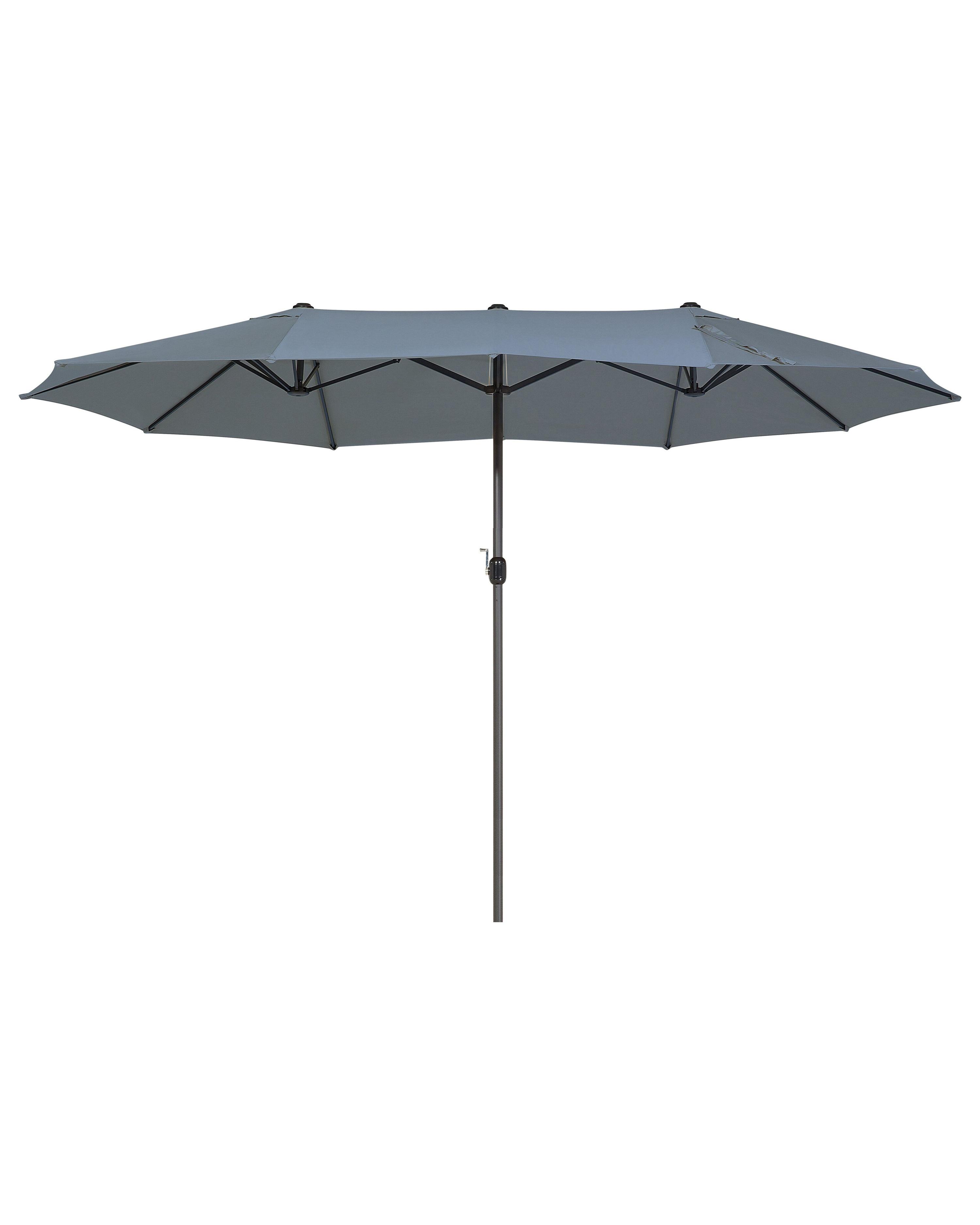 Patio Parasol 460 cm SIBILLA Grey