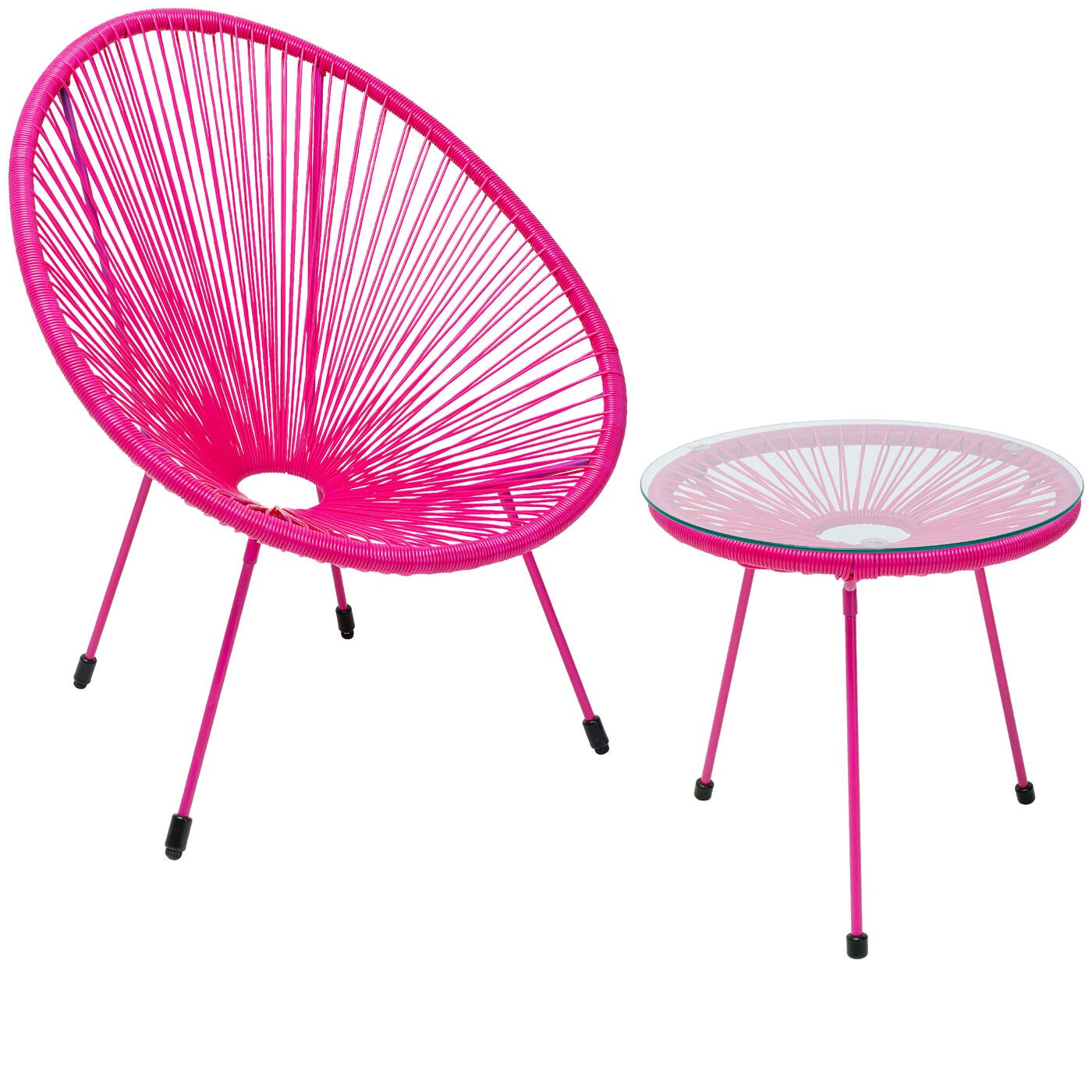 Kare Design Acapulco Mono tuinmeubelair - roze