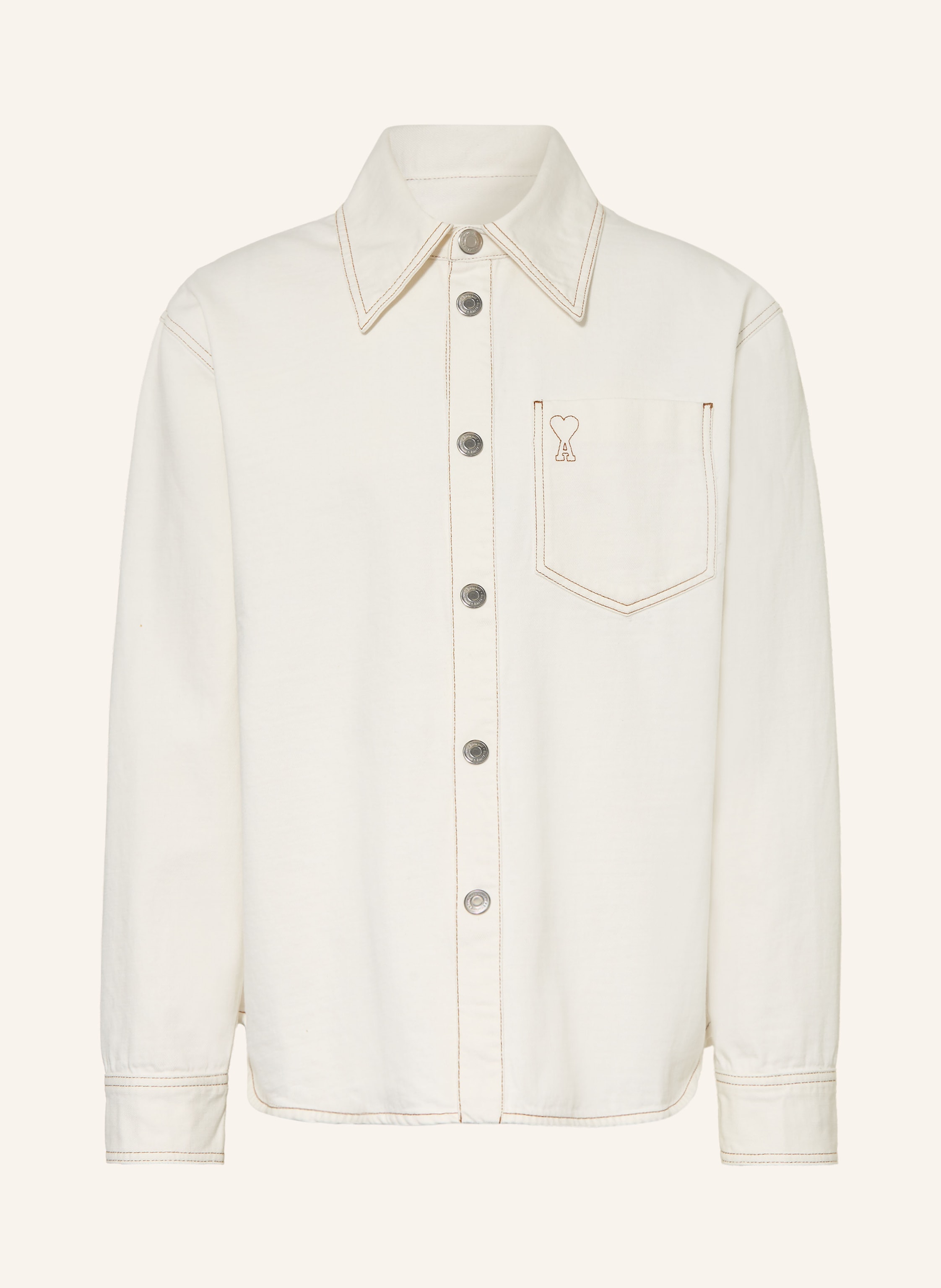 Ami Paris Jeanshemd Comfort Fit