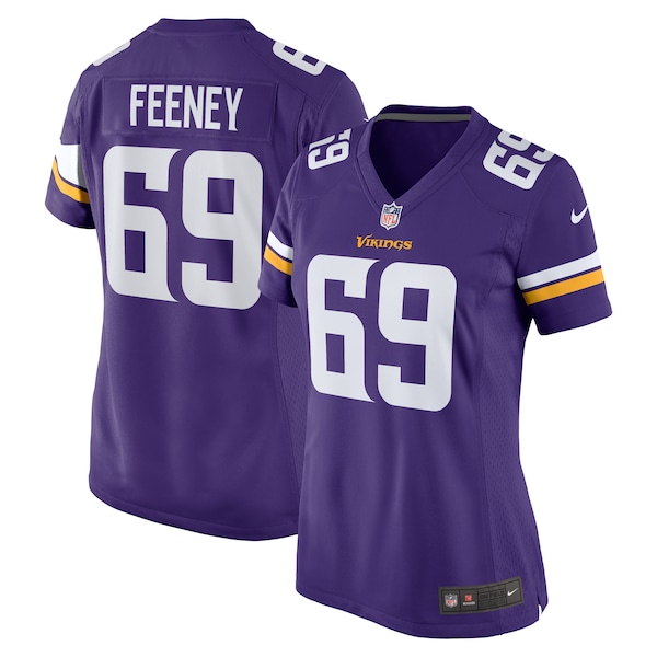 Dan Feeney Minnesota Vikings Nike Women's Team Game Jersey -  Purple
