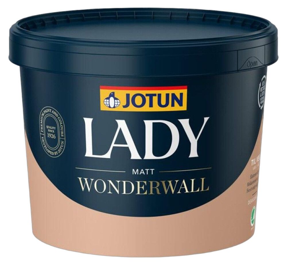 VEGGMALING JOTUN LADY WONDERWALL HVIT-BASE 9L