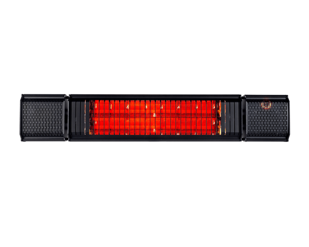 2.4kW Patio Heater With Bluetooth Speakers
