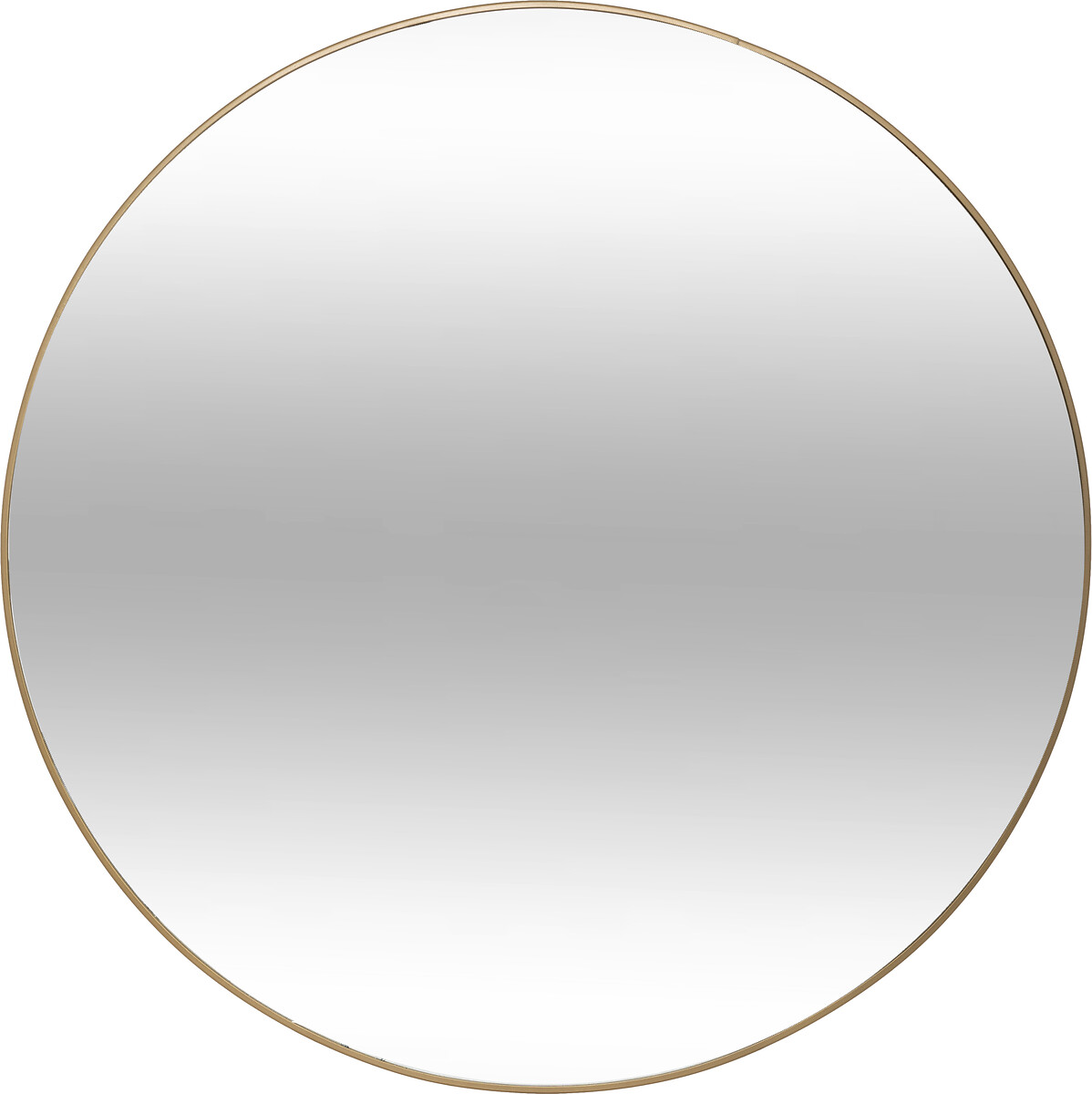 Espelho de parede ALICE redondo dourado 110cm