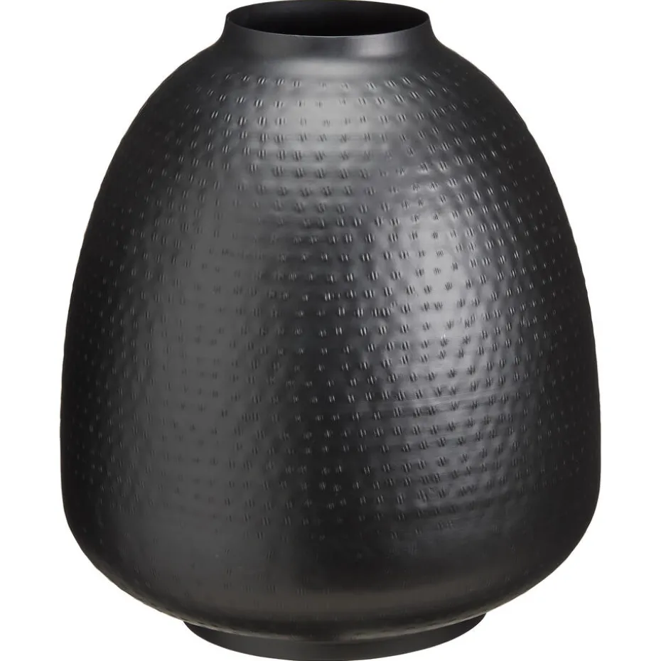 Kwantum Vazen & Potten | Vaas Toula Zwart – 30×35 Cm