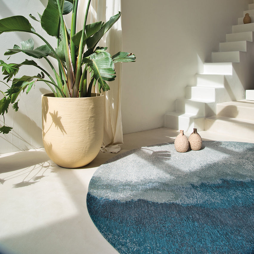 Louis de Poortere Lagoon Vloerkleed Ø 140 cm - Inkjet