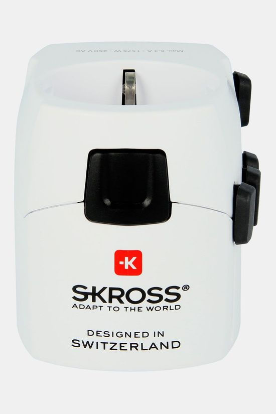 S-Kross Pro World Travel Adapter. With Ground Plugs 7.0 Amp, Wereldstekker