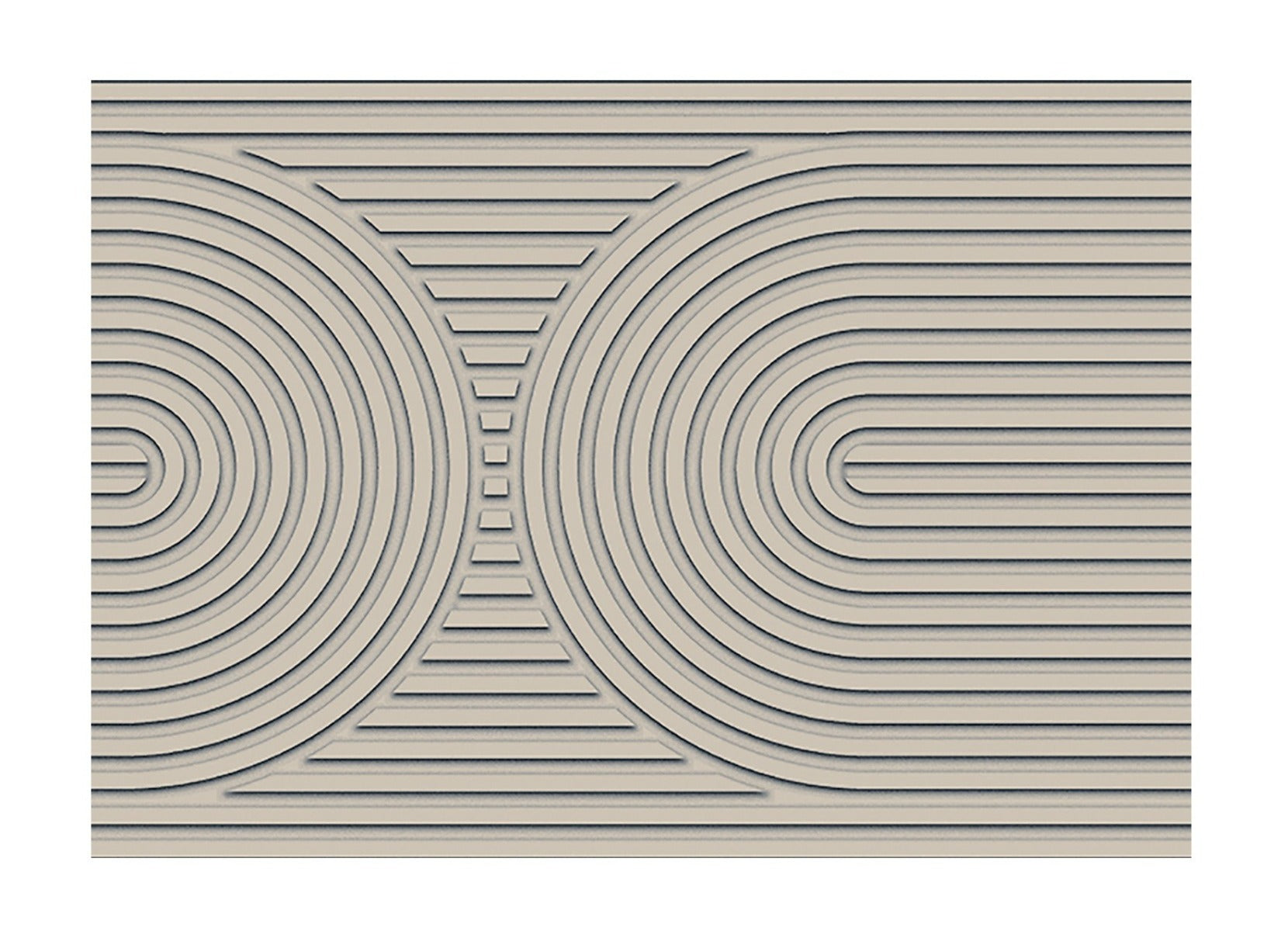 MD Entree - Deurmat - Schoonloopmat - Impression - Archy - 50 x 75 cm