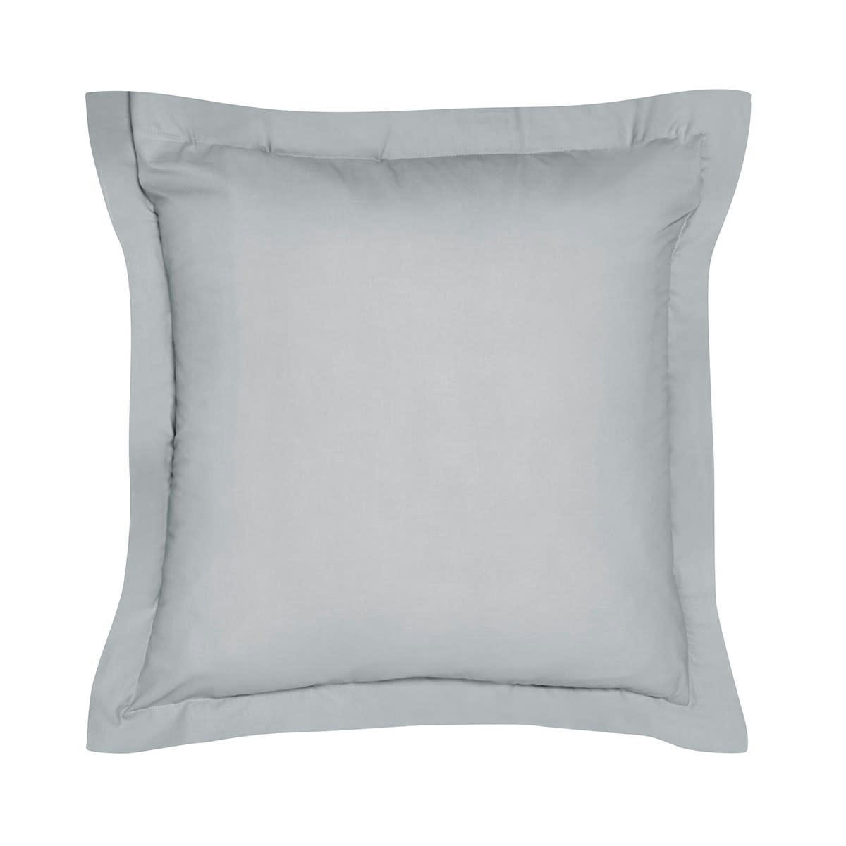 PRESTIGE - Taie d'oreiller volant en Coton Gris 63x63 cm