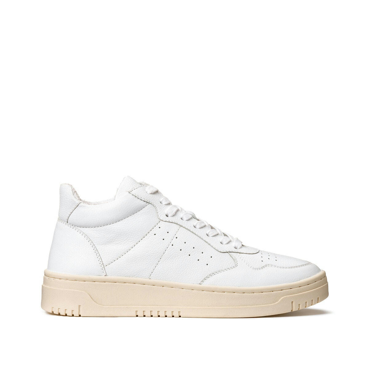 Baskets montantes en cuir