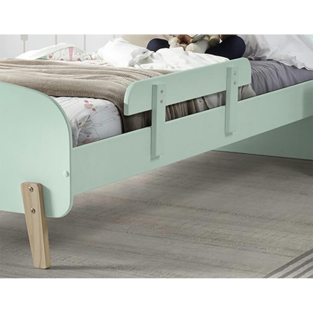 KIDDY - Barrière de lit vert menthe